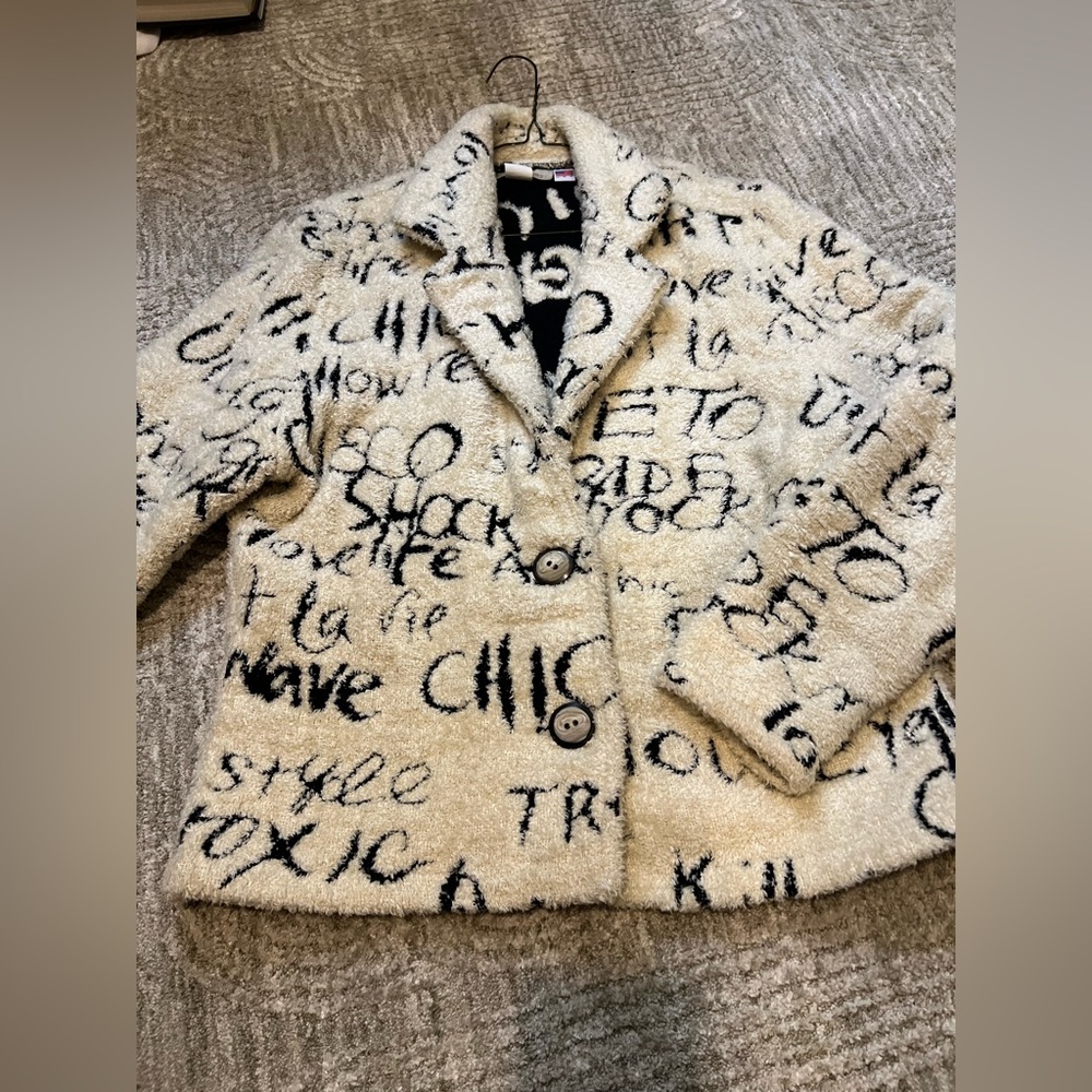 Vintage Painted Pony Graffiti Jacket size Medium